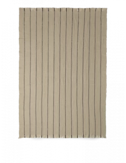 Ferm LIVING Calm Blanket | Camel / Black