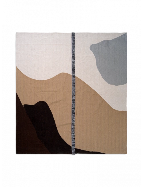 Ferm LIVING Vista Bedspread | Sand 1 Ferm LIVING Vista Bedspread | Sand