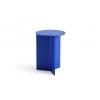 Hay Slit Tafel Rond Hoog | Ø35 Vivid Blue