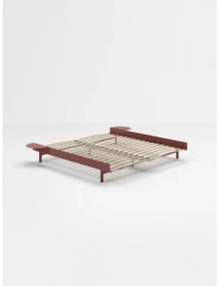 Moebe Bed 90-180cm | Dusty Rose