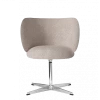 Ferm LIVING Rico Dining Swivel | Confetti Bouclé/light Grey