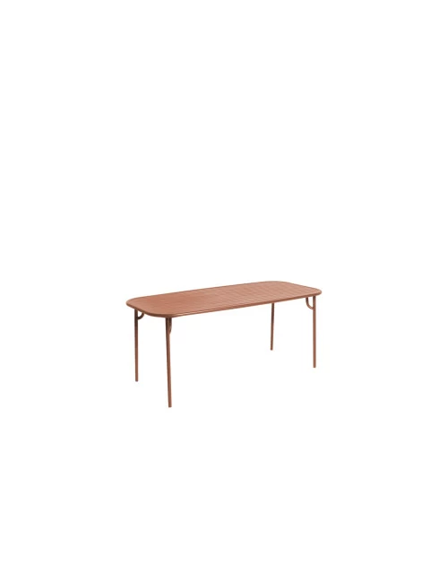 Outdoor Table Week-End | Medium / Terracotta 1 Outdoor Table Week-End | Medium / Terracotta