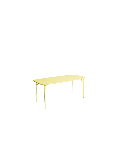Outdoor Table Week-End | Medium / Yellow 1 Outdoor Table Week-End | Medium / Yellow