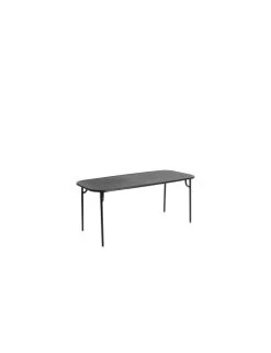 Outdoor Table Week-End | Medium / Black