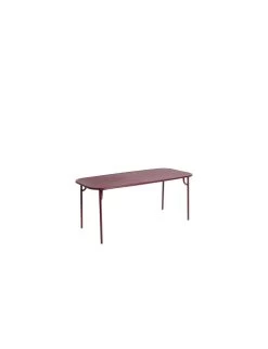 Outdoor Table Week-End | Medium / Burgundy