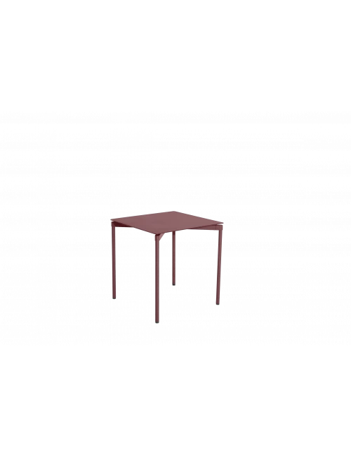 Square Table Fromme | Brown Red 1 Square Table Fromme | Brown Red
