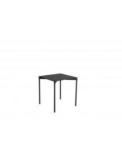 Vierkante Tafel Fromme | Zwart