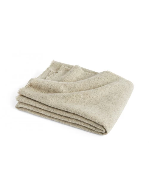 Hay Mono Blanket 100% Wool | Creme Melange 1 Hay Mono Blanket 100% Wool | Creme Melange