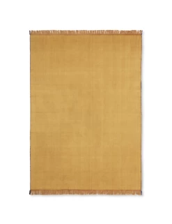 Ferm LIVING Herringbone Blanket - Mustard